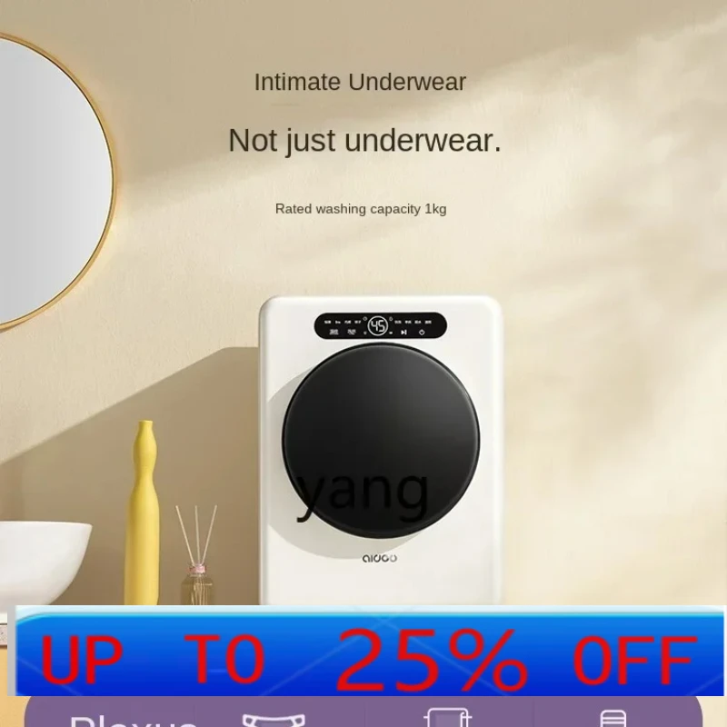 Lavagem e Secagem de Roupas Íntimas com Alta Temperatura, Mini Automático