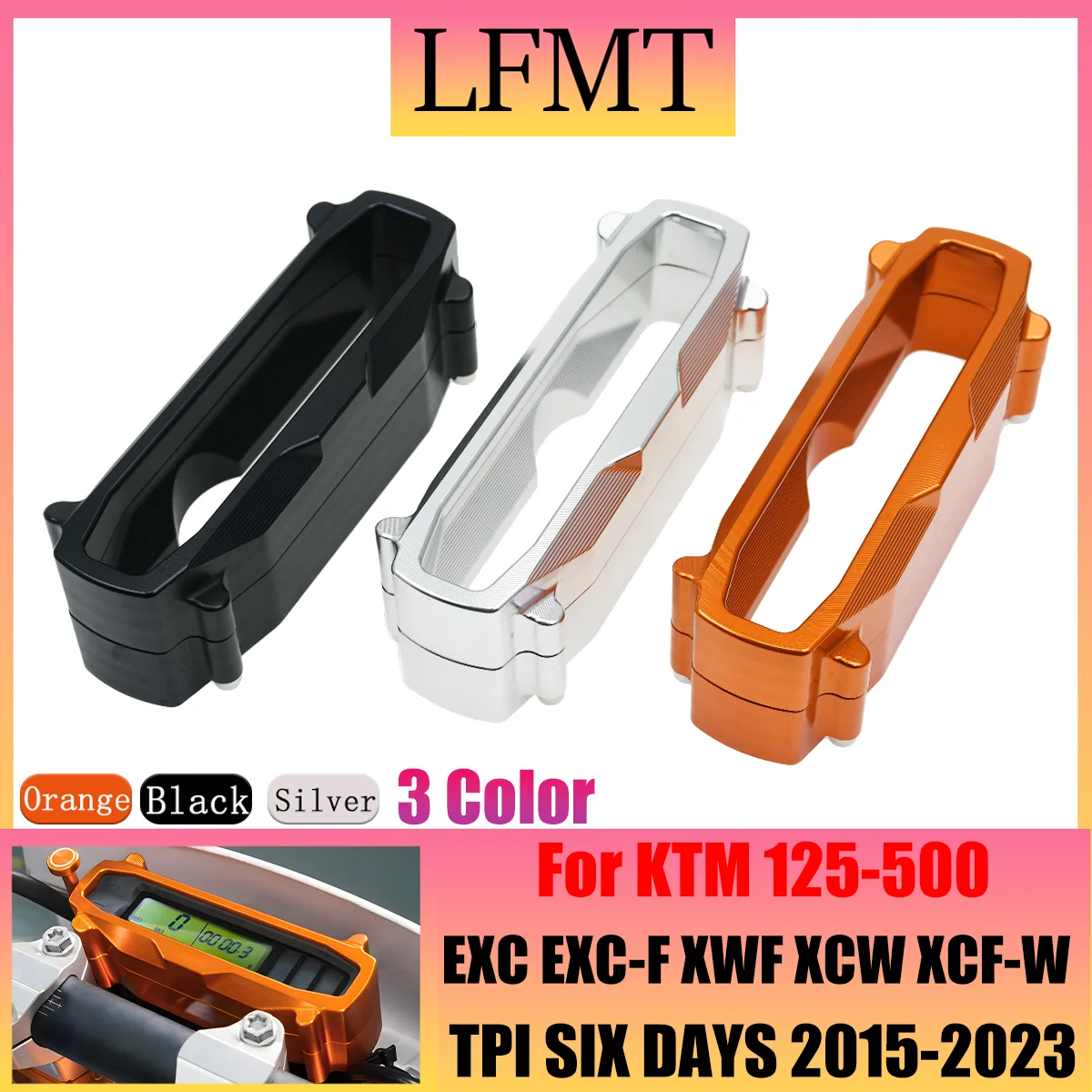 

Motocross Odometer Protector Guard Cover For KTM EXC300 250 EXCF350 125 450 500 XCW XCF-W TPi SIX DAYS 2015-2023 CNC Refit Parts