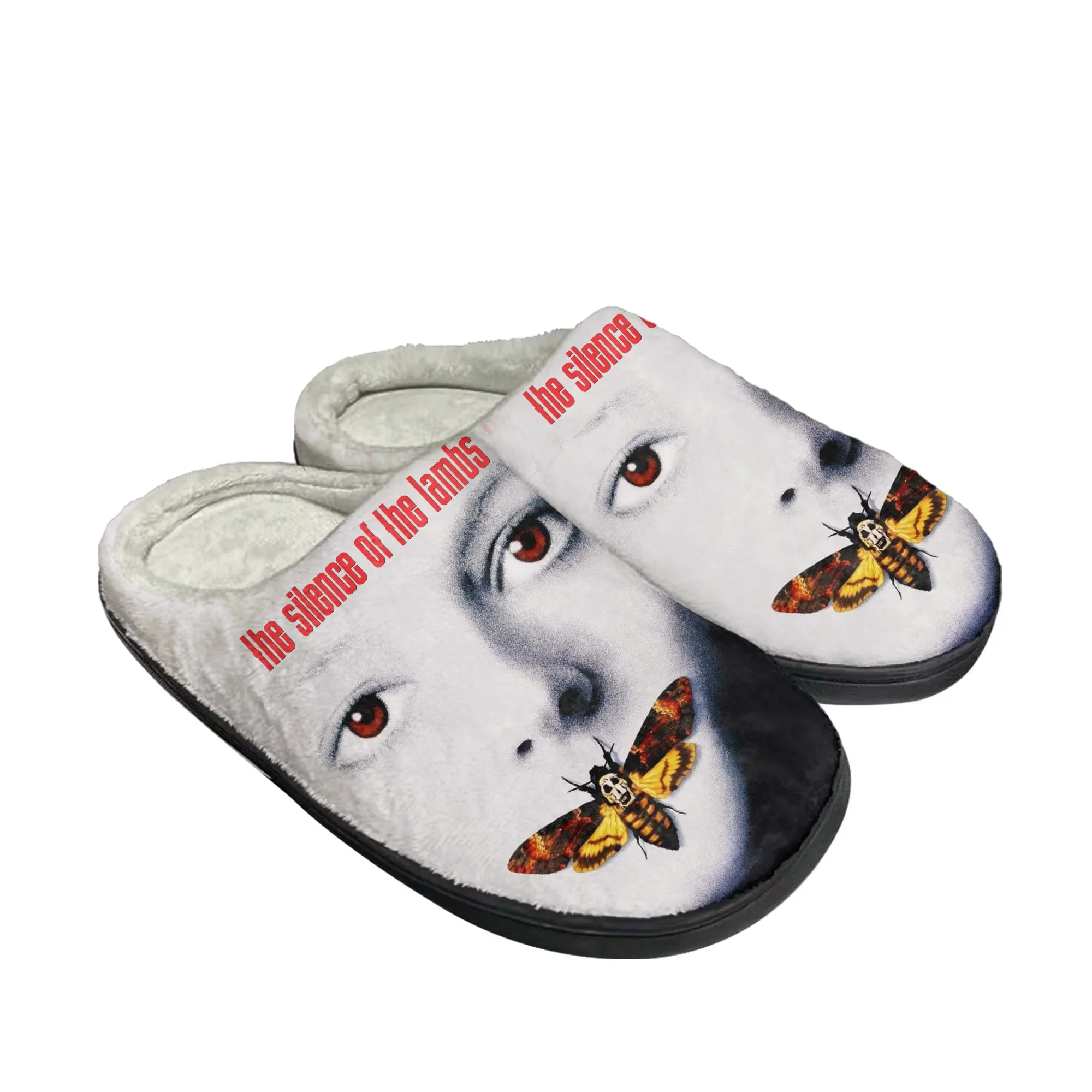 Silence of the Lambs Home Cotton Slippers Men Women Hannibal Plush Bedroom Casual Keep Warm Shoes Thermal Slipper Custom Shoe