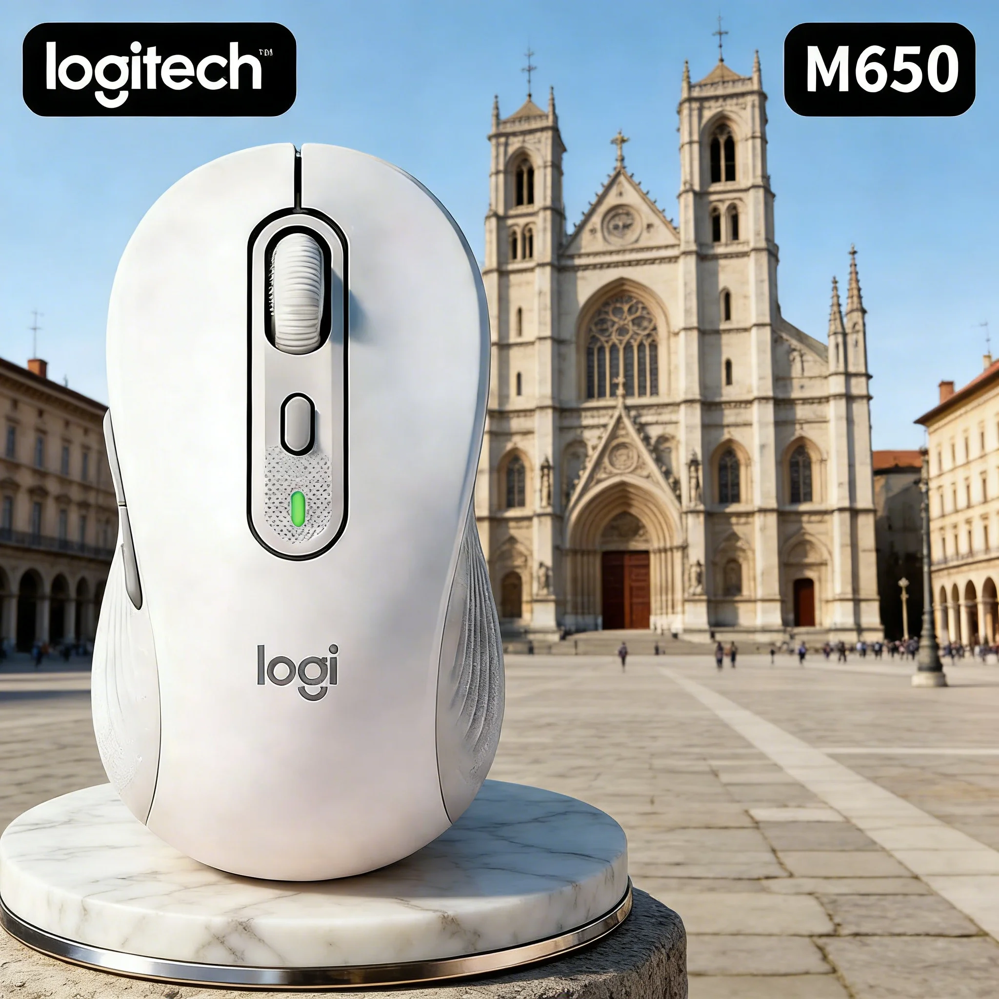 

Беспроводная мышь Logitech M650L/M650 — сверхдолгий срок службы батареи, перезаряжаемая, бесшумная, эргономичный дизайн для дома, офиса и учебы