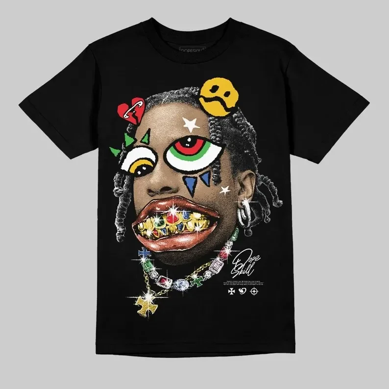 

2026 Summer Fashion Weezy Hip-hop Streetwear, Streetwear Pattern T-shirts, Unisex Pattern Hip-hop T-shirts with ACID Patterns