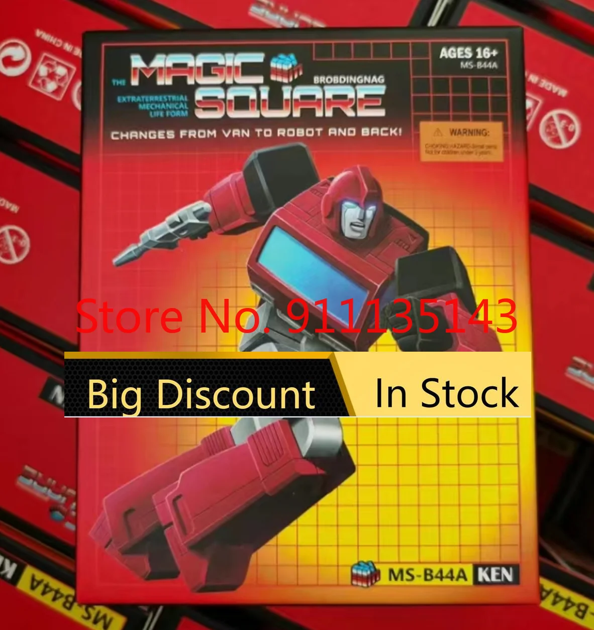 

Magic Square MS-B44A Ken MS-toys Msb44A Ironhide Mini Small Size Version In Stock