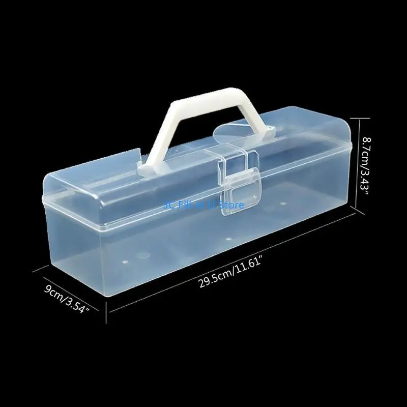 G8TA Storage Bin Plastic Portable Storage for Small Tools and Materials