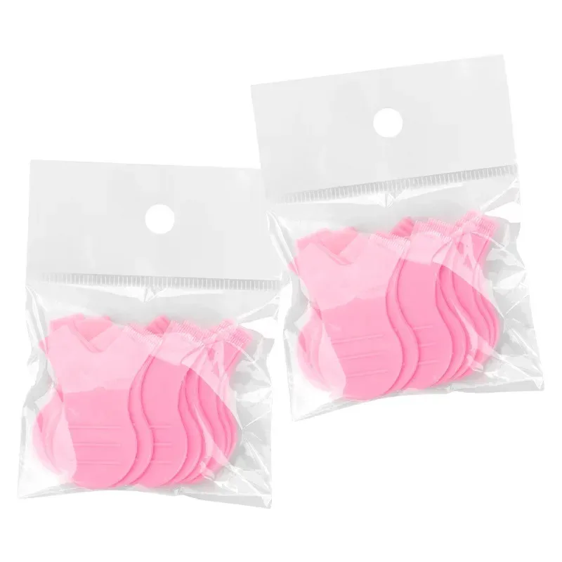 10 قطعة ماكياج رمش فرش قابلة لإعادة الاستخدام البلاستيك نظيفة مشط Y شكل رمش رفع بكرة الشعر العين لاش تمديد بيرم رمش أدوات