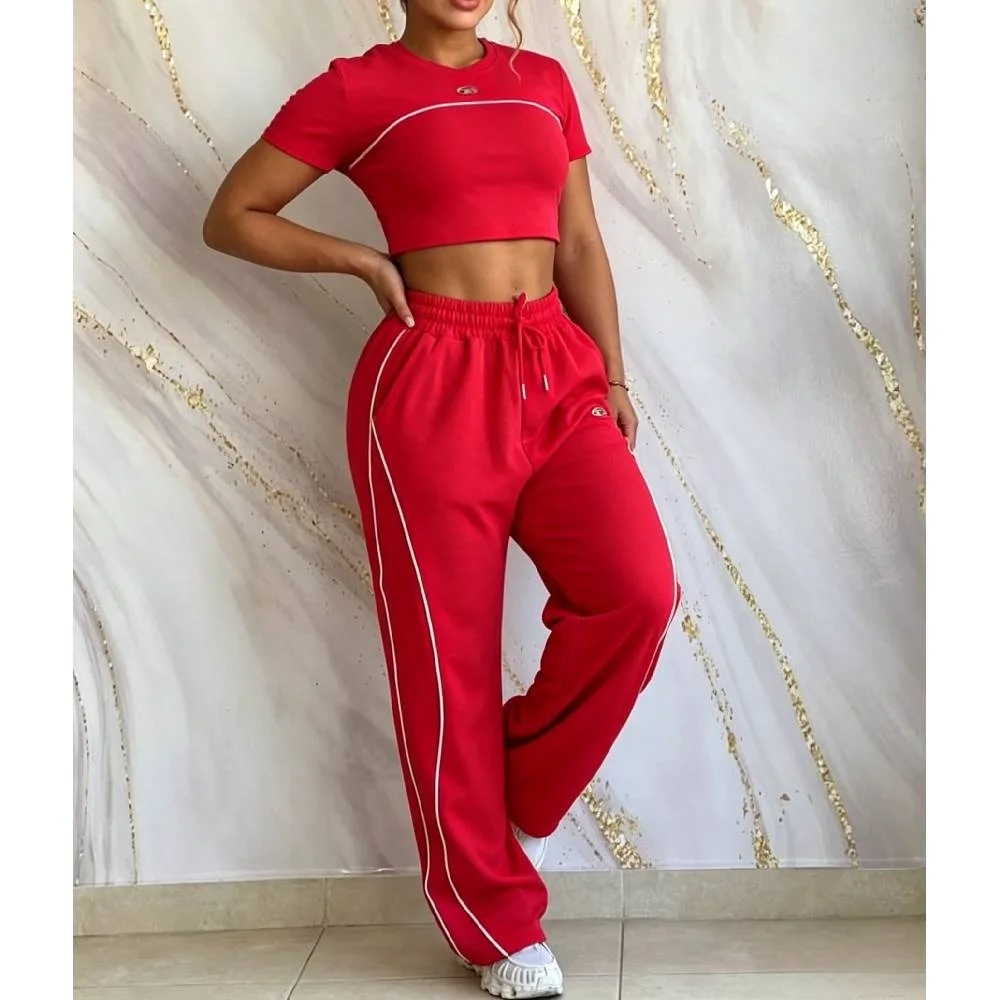 Woman Casual Sports Trouser Spring And Summer Fitness Training Trousers Suitable For Everyday Commute Trendy Outfits