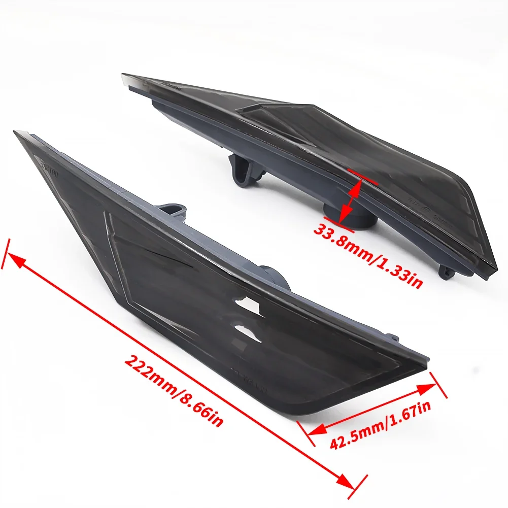 WF-2 Pcs Singal Light Marker LED Running light Position Light Smoked Side Marker For Honda For Civic 2016 2017 2018