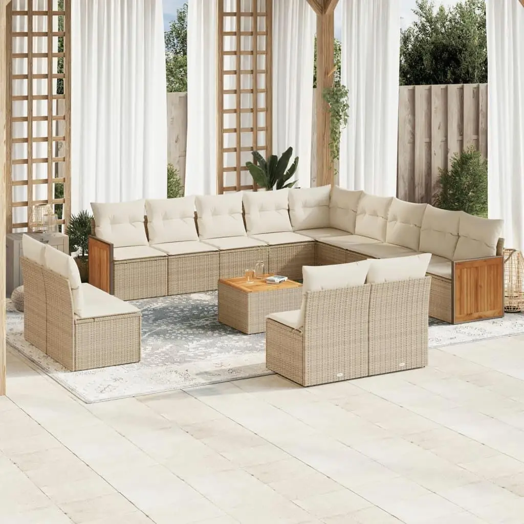 

Stylish Beige Garden Sofa Set Outdoor Furniture Comfortable and Durable Seating for Patio Balcony and Backyard