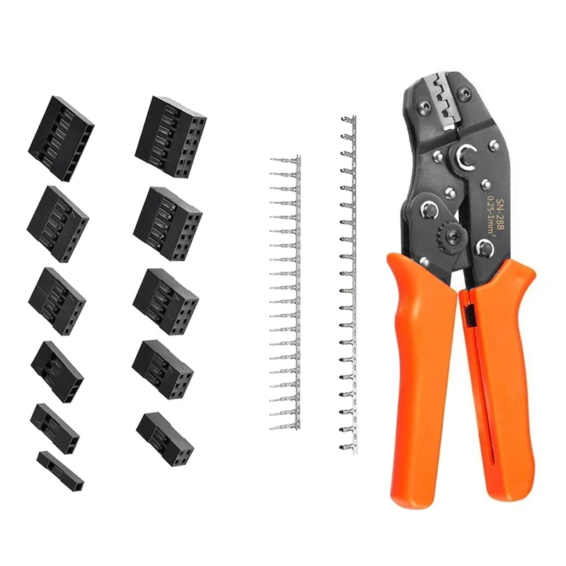 BAAJ-620Pcs دوبونت طقم توصيل مع سلك المكشكش ذو طيات 2.54 مللي متر الملعب 1/2/3/4/5/6 دبوس JST SM و 2.54 مللي متر JST XH ذكر/أنثى