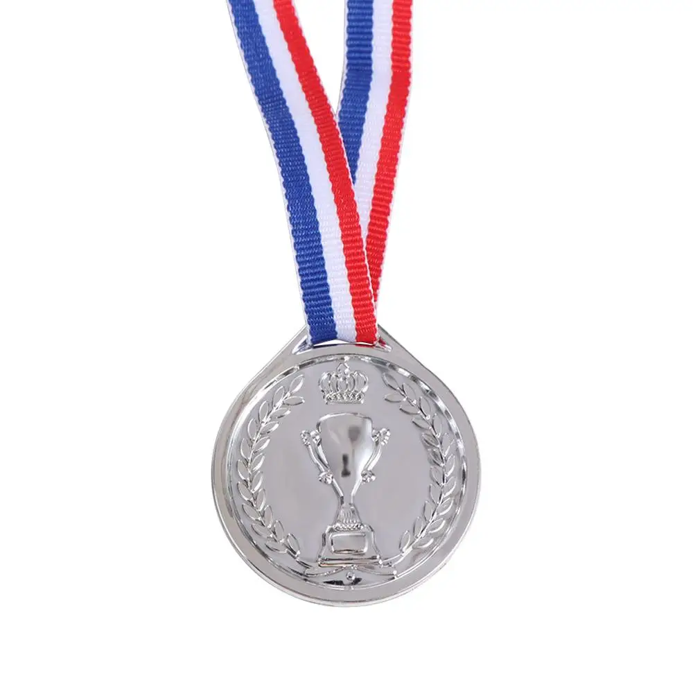 

Winner Reward Gold Silver Bronze Medals Sports Game Dancing Children's Award Medals Swimming Running Plastic Competition Prizes
