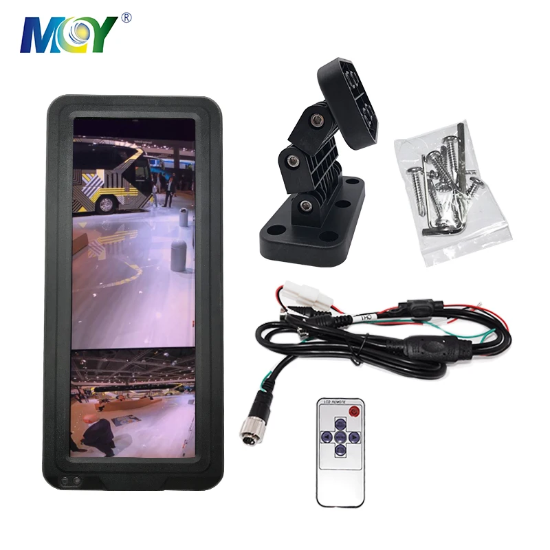 12.3 Inch Full Display High Resolution Dual Lens Camera Truck Side View Mounted Electronic Rearview Mirror Monitor System