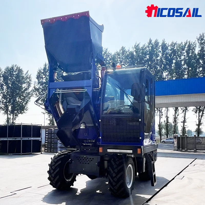 0.5cbm خزان شاحنة شاحنة خلط الخرسانة Oldwith سعر المصنع خلاط الخرسانة ذاتية التحميل #3