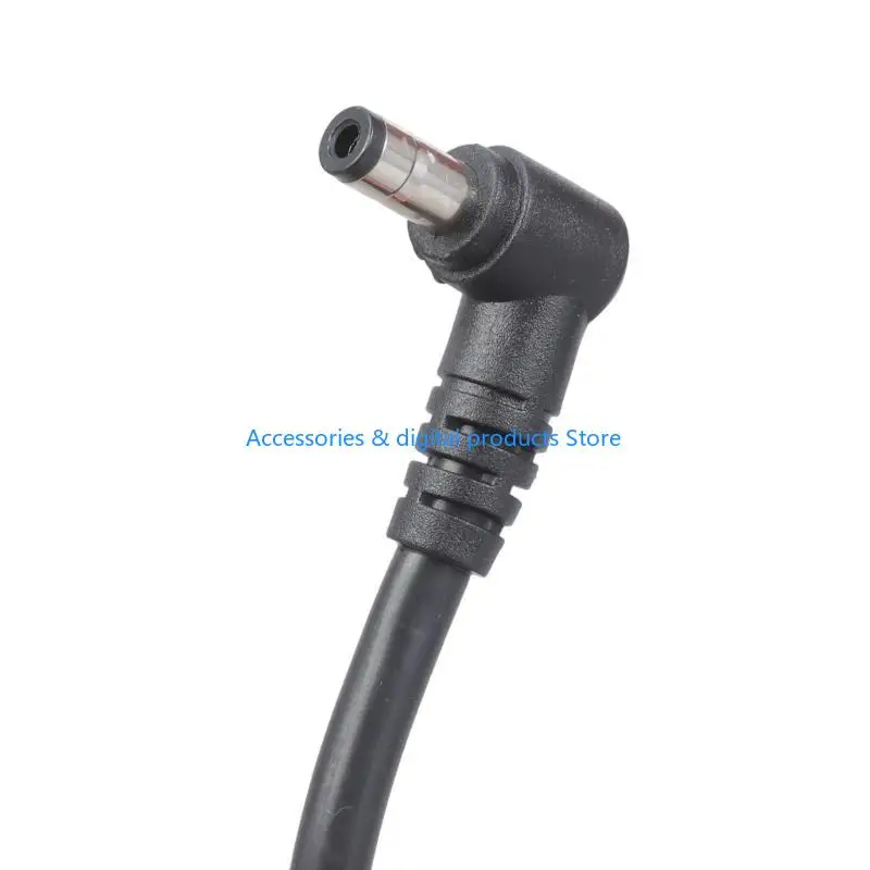 77JD 90 graus DC5525 alimentação 5.5x2.5mm Plugue para arame descal