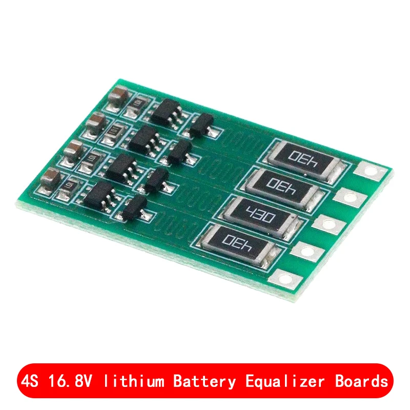 Balanced Current Lithium Battery Balancer, BMS, Balanced Current, Polymer, Li-ion, 2S, 3S, 4S, 8.4V, 12.6V, 16.8V, 18650