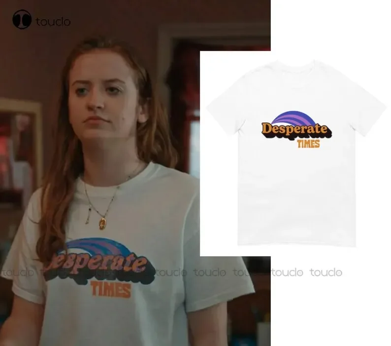 Extraordinary Jen Desperate Times T-Shirt Custom Aldult Teen Unisex Digital Printing Tee Shirts Christmas Gift Streetwear Xs-5Xl