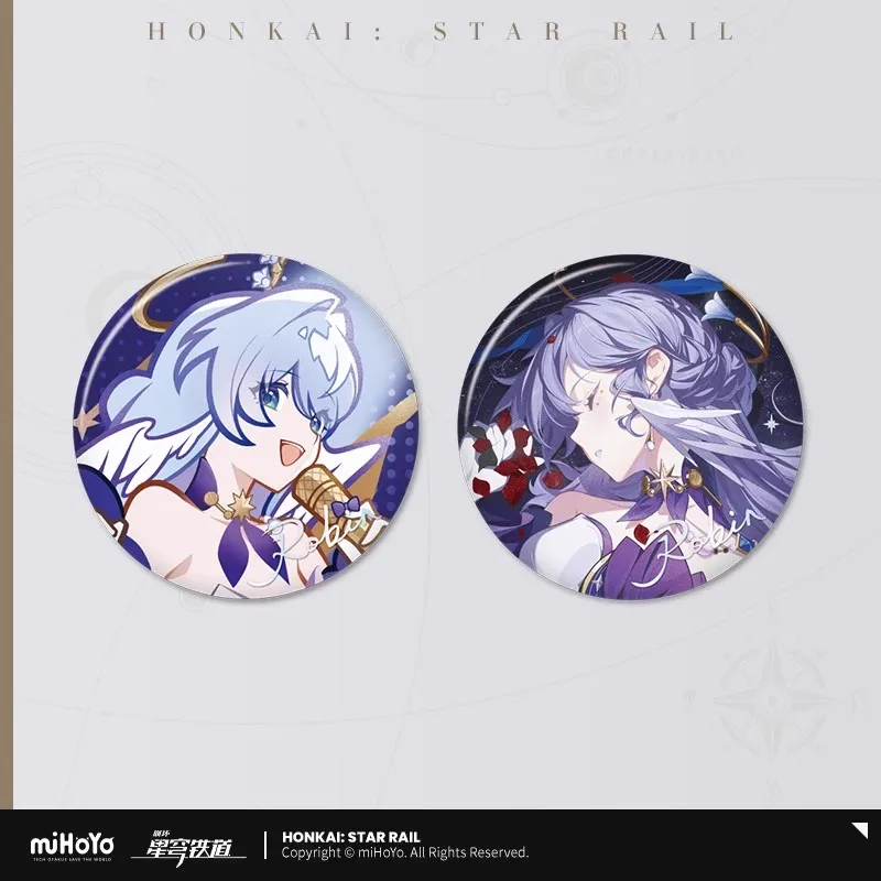 [Genuine] Game Honkai Star Rail Robin 《INSIDE》 CD Gift Set  Costume Prom Music Lyrics Book Accessories Anime Cartoon 3D Lapel