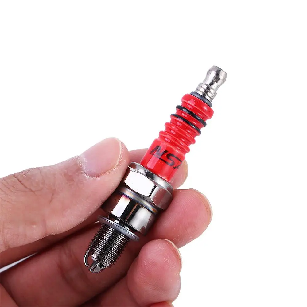 

Durable GY6 50cc 70cc 90cc 110cc Moped Scooter Replacement Parts A7TC Modification Accessories Motorcycle Spark Plug