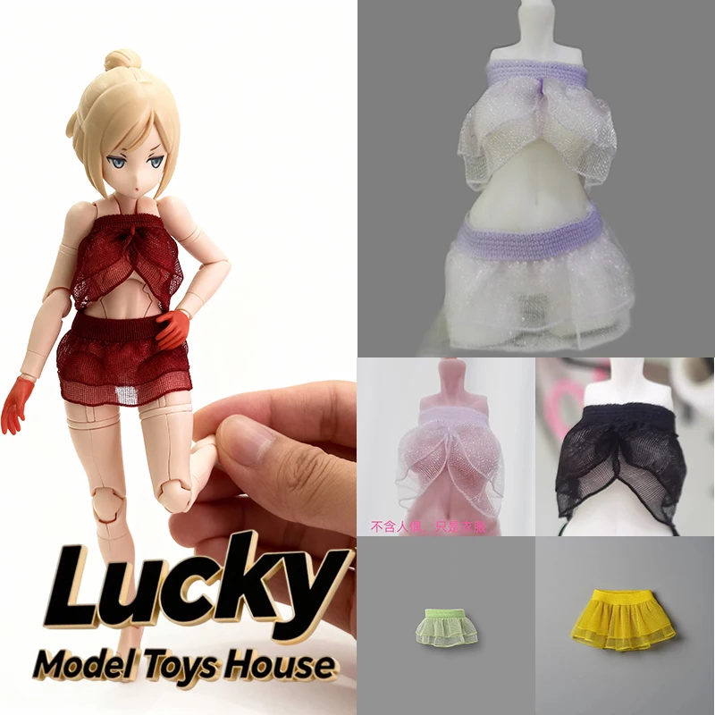 1/12 skala Weibliche Soldat Schönheit Bikini Bh Sexy Kurzen Kuchen Kleid Spielzeug Kleidung Zubehör Für 6 "Action-figur Körper Dekoration
