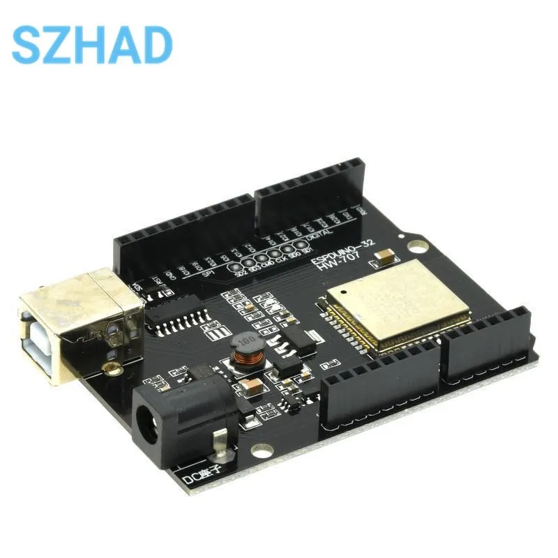 ESPDUINO-32 ESP32 Development Board Serial Port WiFi Bluetooth-compatible Ethernet IoT Wireless Transceiver Module Control Board