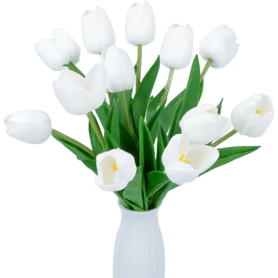 12Pcs Artificial Tu… - image