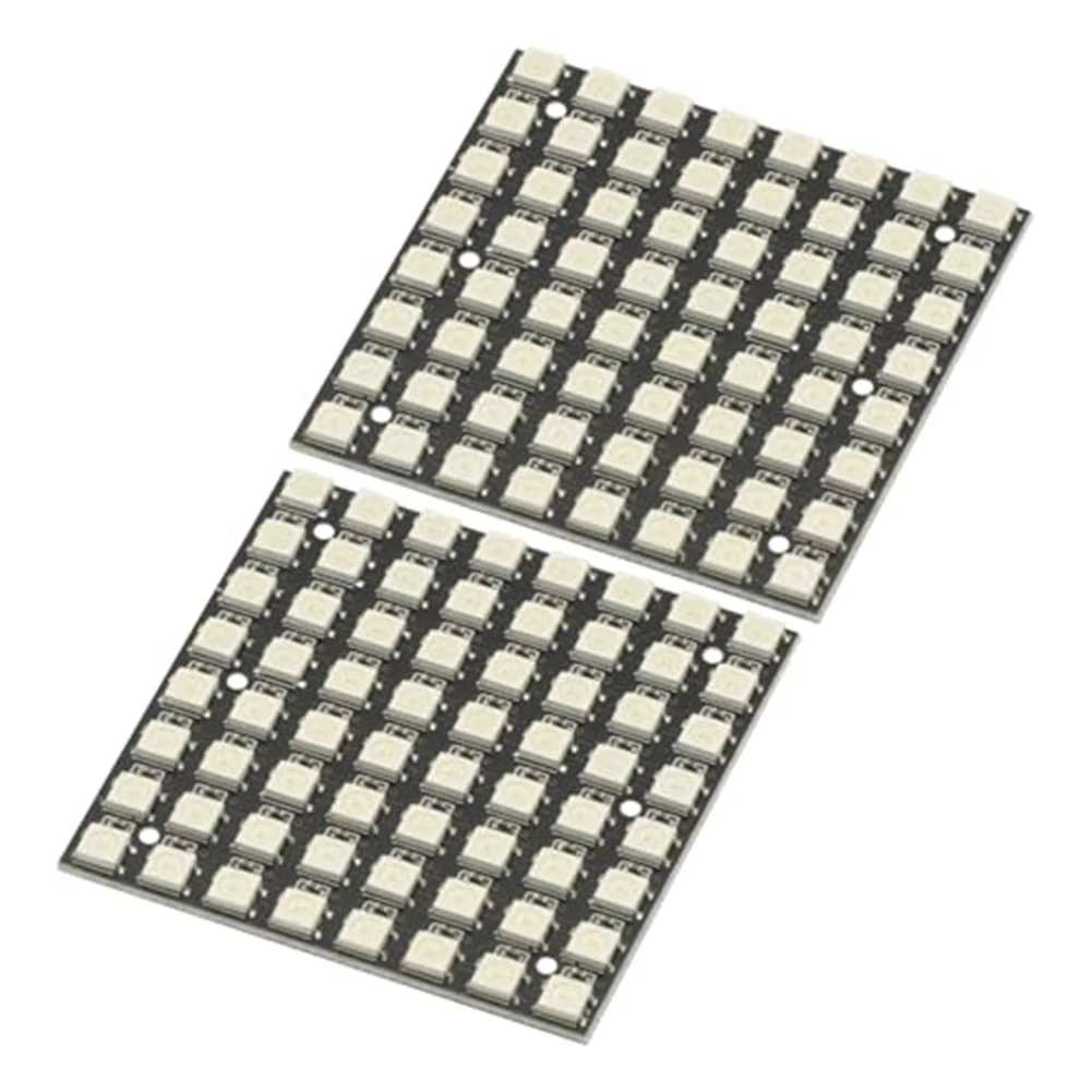 64 LED-Matrix Panel-WS2812B 5050 RGB Dot Module 6.5cm Full Color Display For Arduino DIY Electronic Project Accessories
