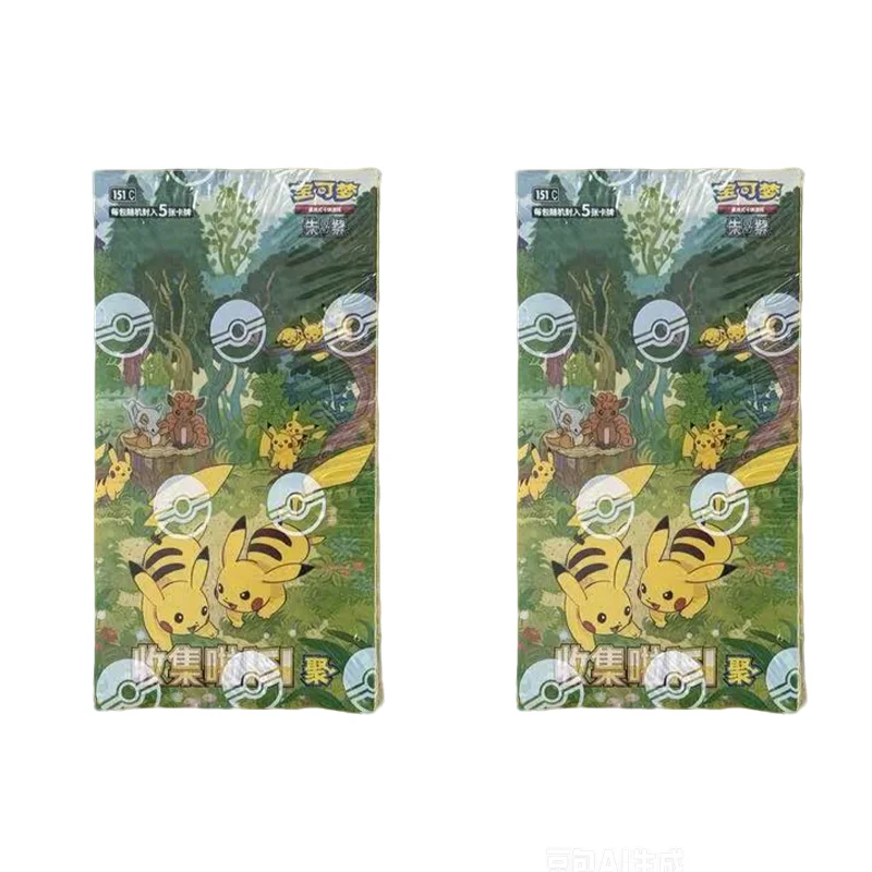 Großhandel Pokémon PTCG Karten Vereinfachtes Chinesisch Zhu Zi Sammelkarten 151 Change Serie Blindbox Karten Gengar Sammelkartenspiel