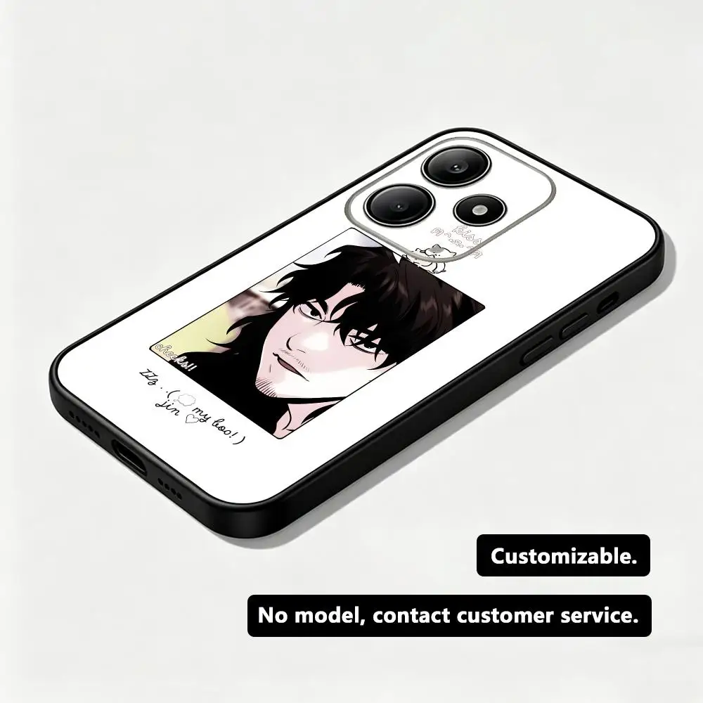 Coque de téléphone tendance Anime Teach You a Lesson pour Redmi Note 17 15 14 13 12 11 Pro Plus S 5G, coque de téléphone souple noire