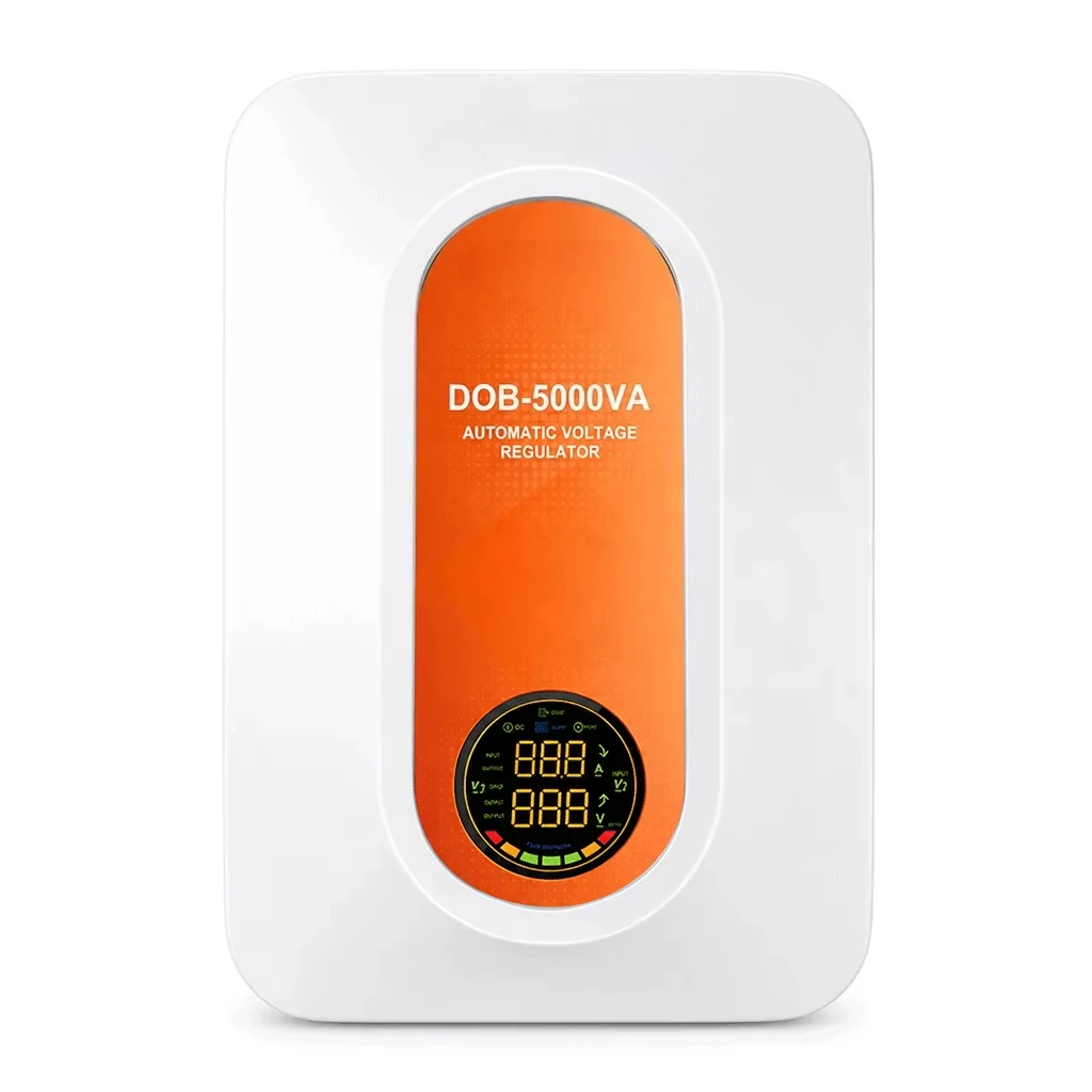 Hot Selling DOB 5000VA 8000VA Automatic Voltage Regulator LED Digital Display Fast Reaction Rate Stabilizer