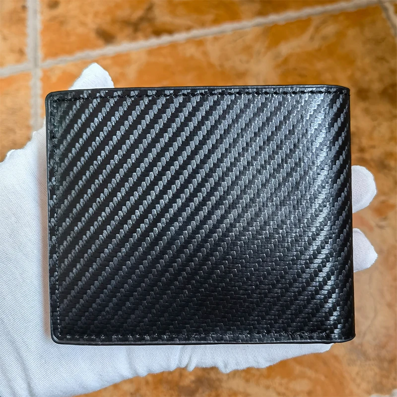 for Volkswagen vw Scirocco car carbon fiber leather wallet Card package car accessories