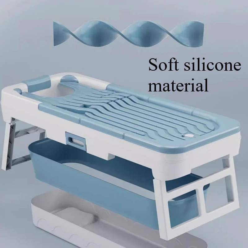 Hot Portable Foldable Bathtub Adults Cold Sex Ice Foldable Bathtub Lazy 2 Person Tina Para Pies Spa Japanese Soaking Bathtub