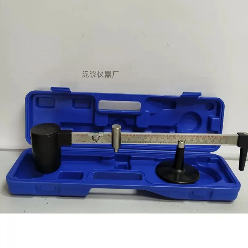 Drilling fluid liquid density meter 0.7-2.4G/CM3 (5.8-20 1B/GAL),mud specific gravity meter stainless steel ZYM-5