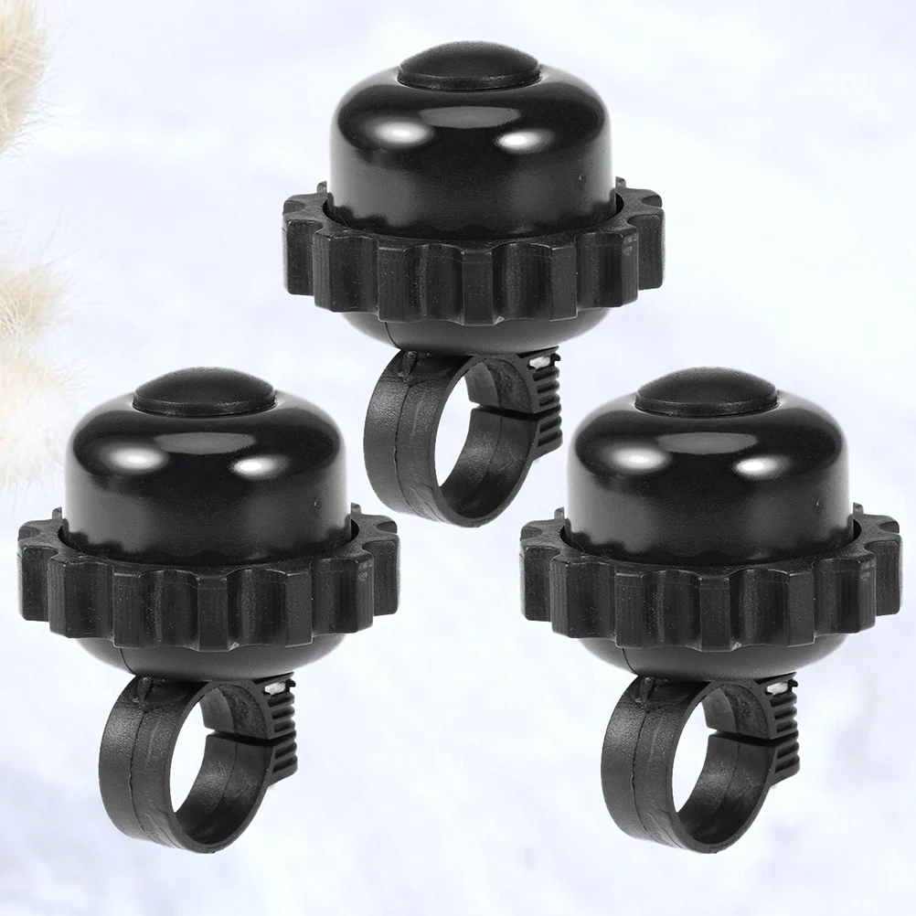 

3pcs Vintage Rotating Bell Alloy Anti-Rust Loud Horn Bike Warning Bell For Mountain Road Folding Bikes Bicycle Accessories