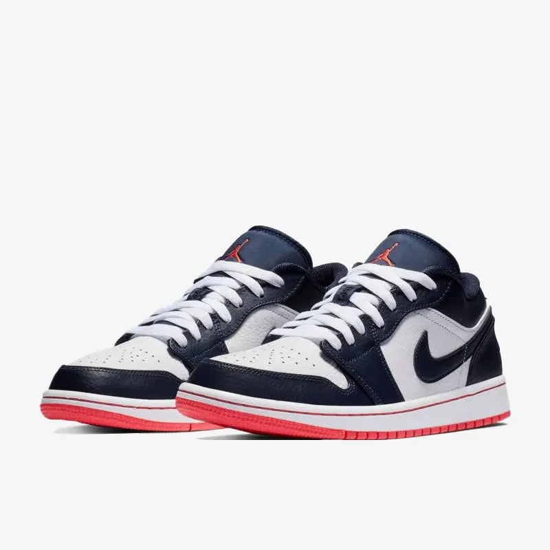 Nike genuine Air Jordan 1 Low AJ1 men's low top casual shoes 553558-481