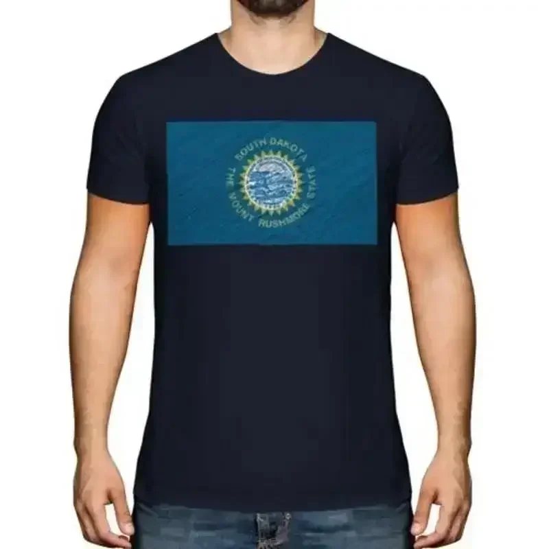 South Dakota State Dole Flag Men's TShirt Gift