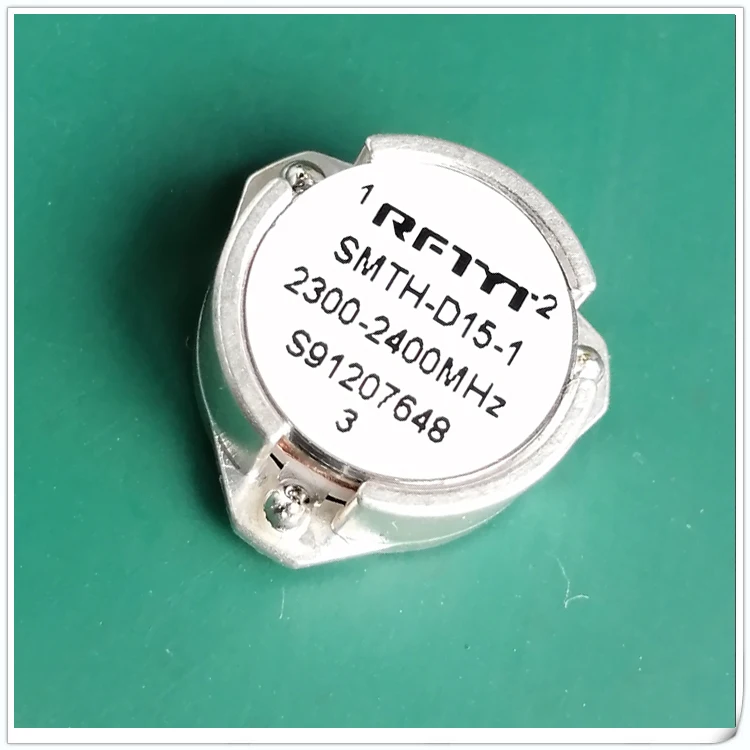 SMD Diameter 15 SMD Series Microwave RF Circulator Frequency 900-4000MHz