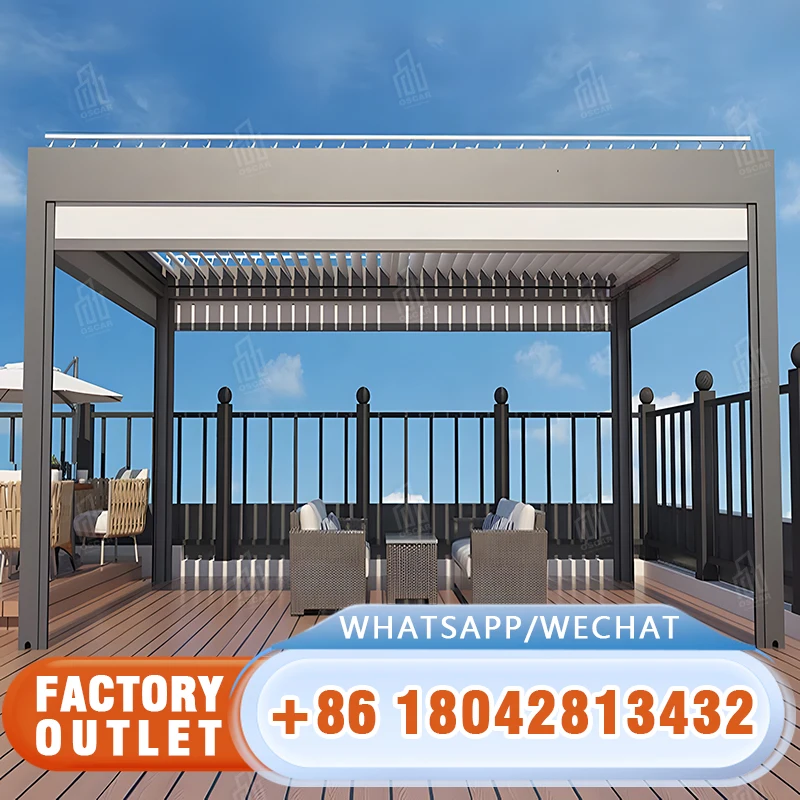 Wholesale 10x10ft pop up patio waterproof soft top metal roof frame garden canopy gazebo with sides