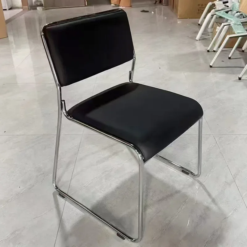 Bow Back Office Conference Chair Comfortable Staff Office Computer Chair Staff Learning and Training Chair sturdy and durable