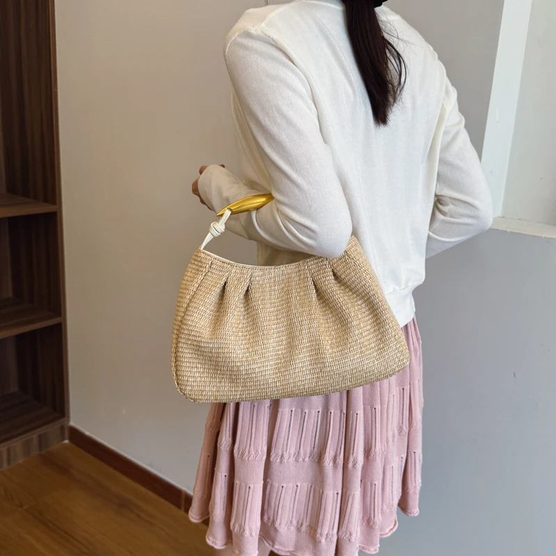 

Genuine Leather Tote Bag For Women Luxury Designer Crossbody Shoulder Handbags Ladies Elegant Office Travel Fashion Accessory