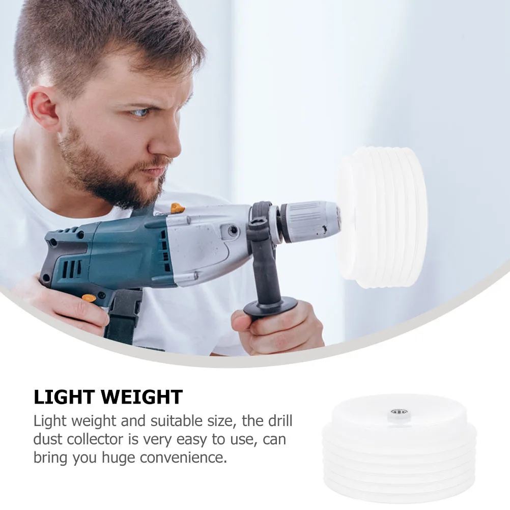 

Durable Drill Dust Collector Easy Install Firm Fit Collect Debris Cover Drill Collector Collection Fittings Cover