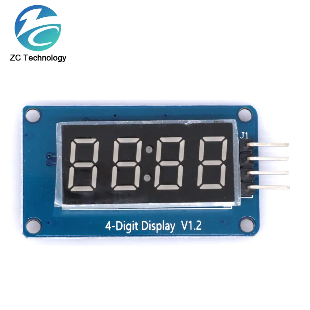 TM1637 LED Display Module For Arduino 7 Segment 4 Bits 0.36Inch Clock RED Anode Digital Tube Four Serial Driver Board Pack