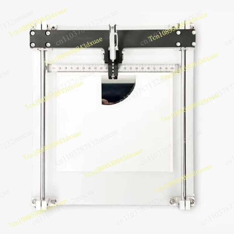 Alloy/Diamond Cutter Laboratory Silicon Wafer Cutting Tool Double Rail Portable Silicon Chip Thin Layer Glass Slicing Instrument