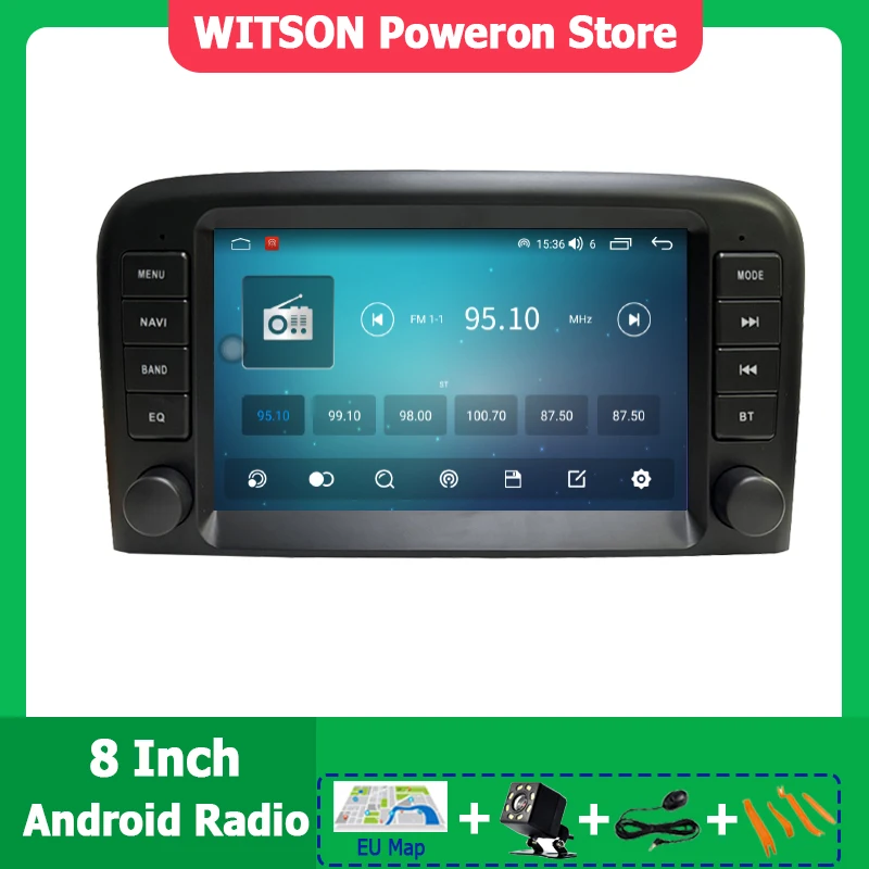 WITSON Radio Car Android For Volvo S80 1998-2006 Wireless Carplay Stereo OEM No DVD loader