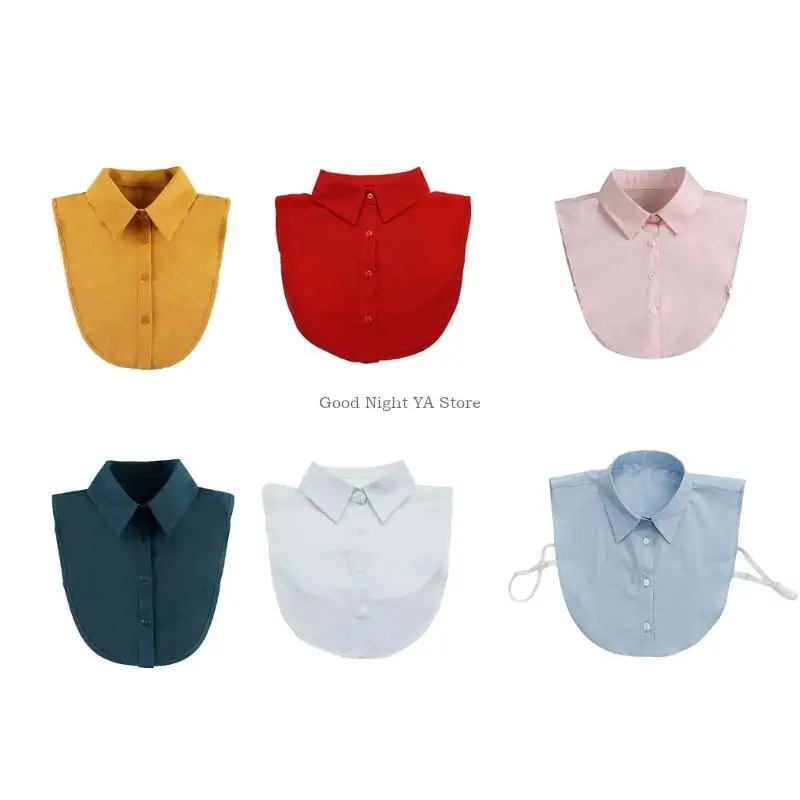 

Elegant False Collar Accessory Cosplay Costume Decorative Collar Breathable Adjustable For Business And Casual Outfit