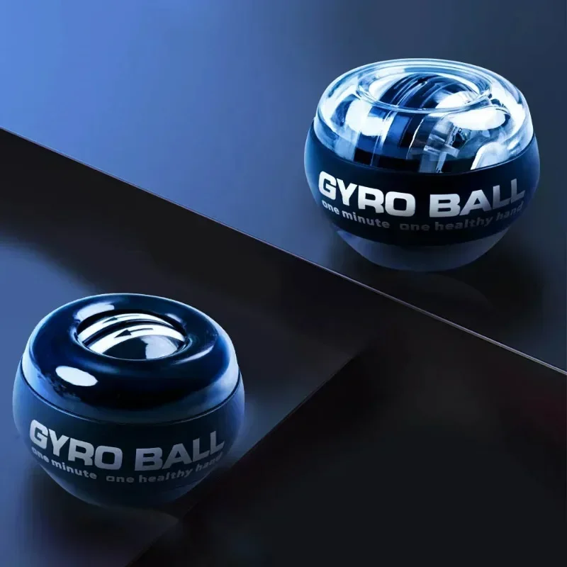 LED Gyroscopic Powerball Autostart Range Gyro Power Wrist Ball Arm Hand Muscle Force Trainer Fitness Equipment