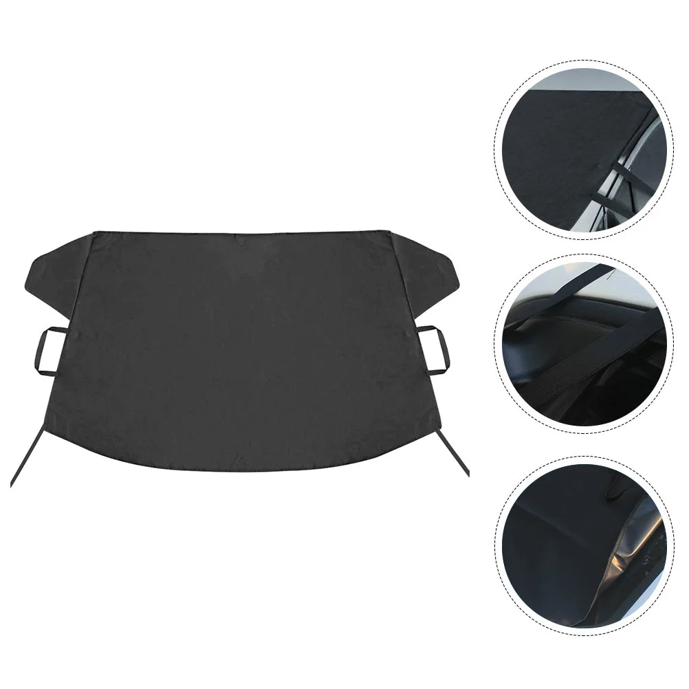 1pc Foldable Car Front Windshield Sun Shade All Weather Windshield Snow Cover car windshield shade car windshield sun shade