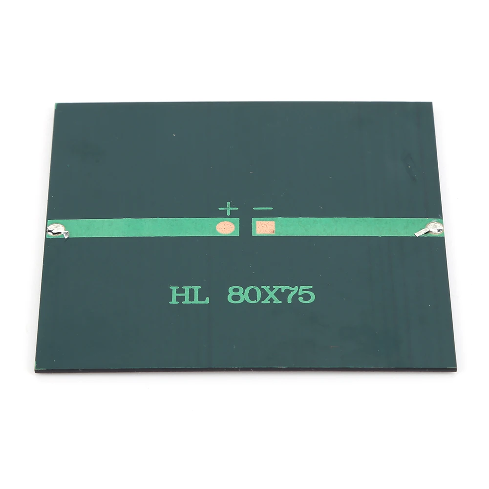 

3W 2V Solar Panel Charger Polycrystalline Portable Solar Battery Charger Scratchproof Courtyard Lighting for 1.5V-2V Batteries