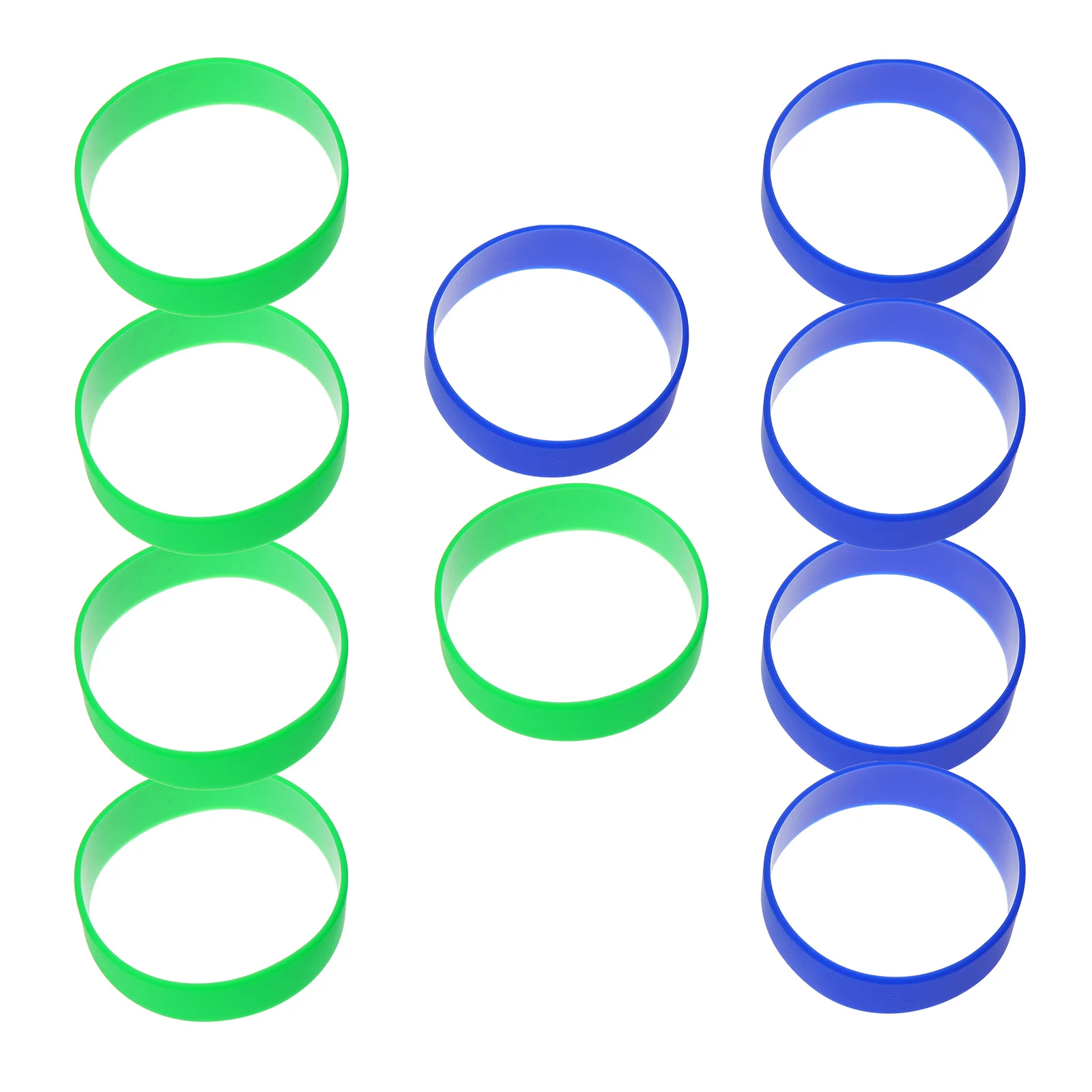 10 قطعة أربطة سيليكون التسامي شريط نقل الحرارة للأكواب زجاجات المياه لوازم الحرف اليدوية حلقات الطباعة المرنة #5