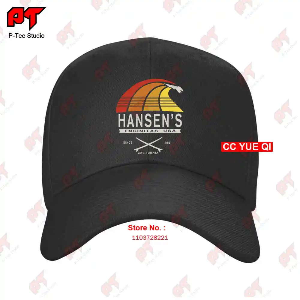 

Hansen Encinitas Surfboard Baseball Caps Truck Cap LW3P