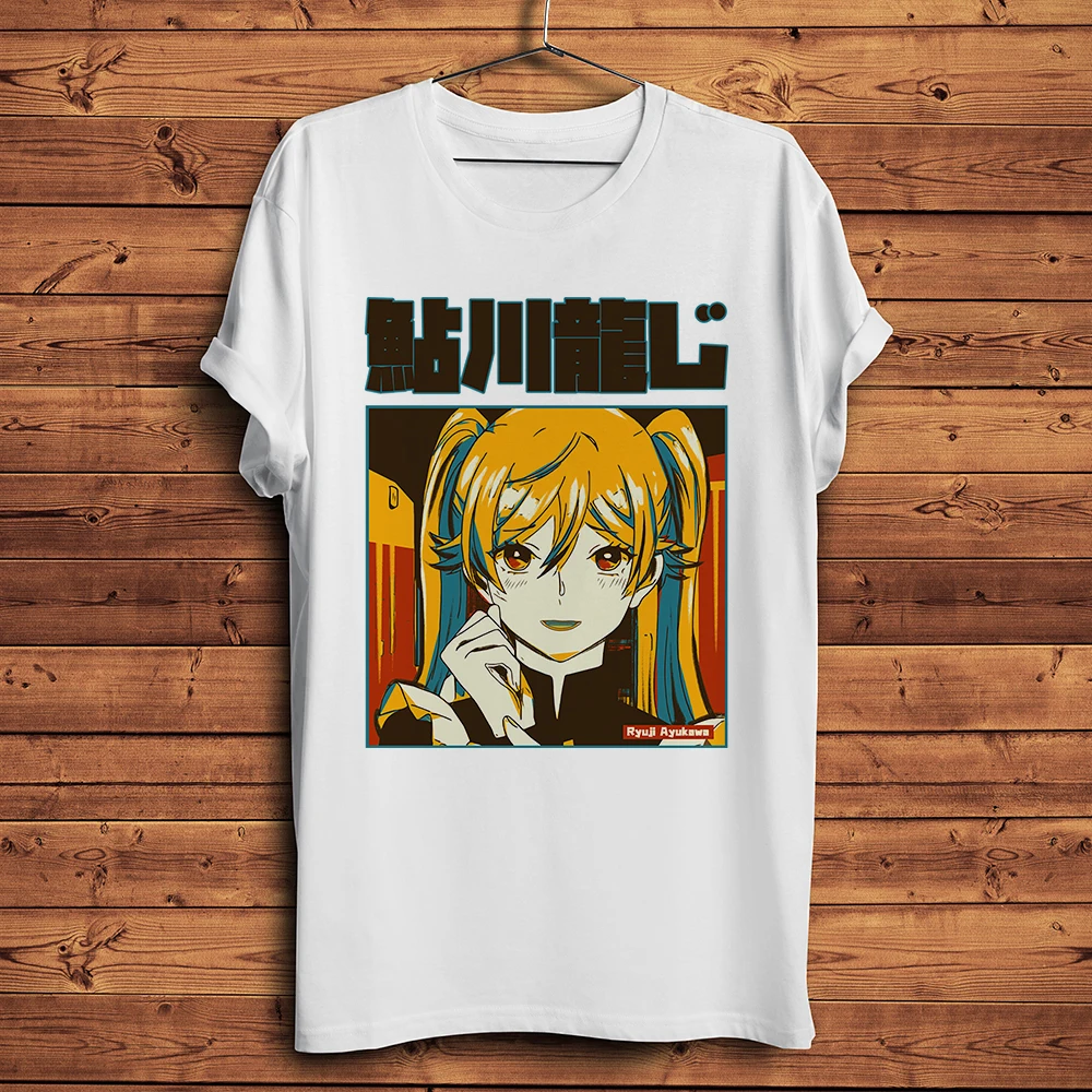 Ryuji Ayukawa Blue Period Yuka Funny Anime Tshirt Men White Casual T-Shirt Streetwear Unisex Otaku Waifu Tee