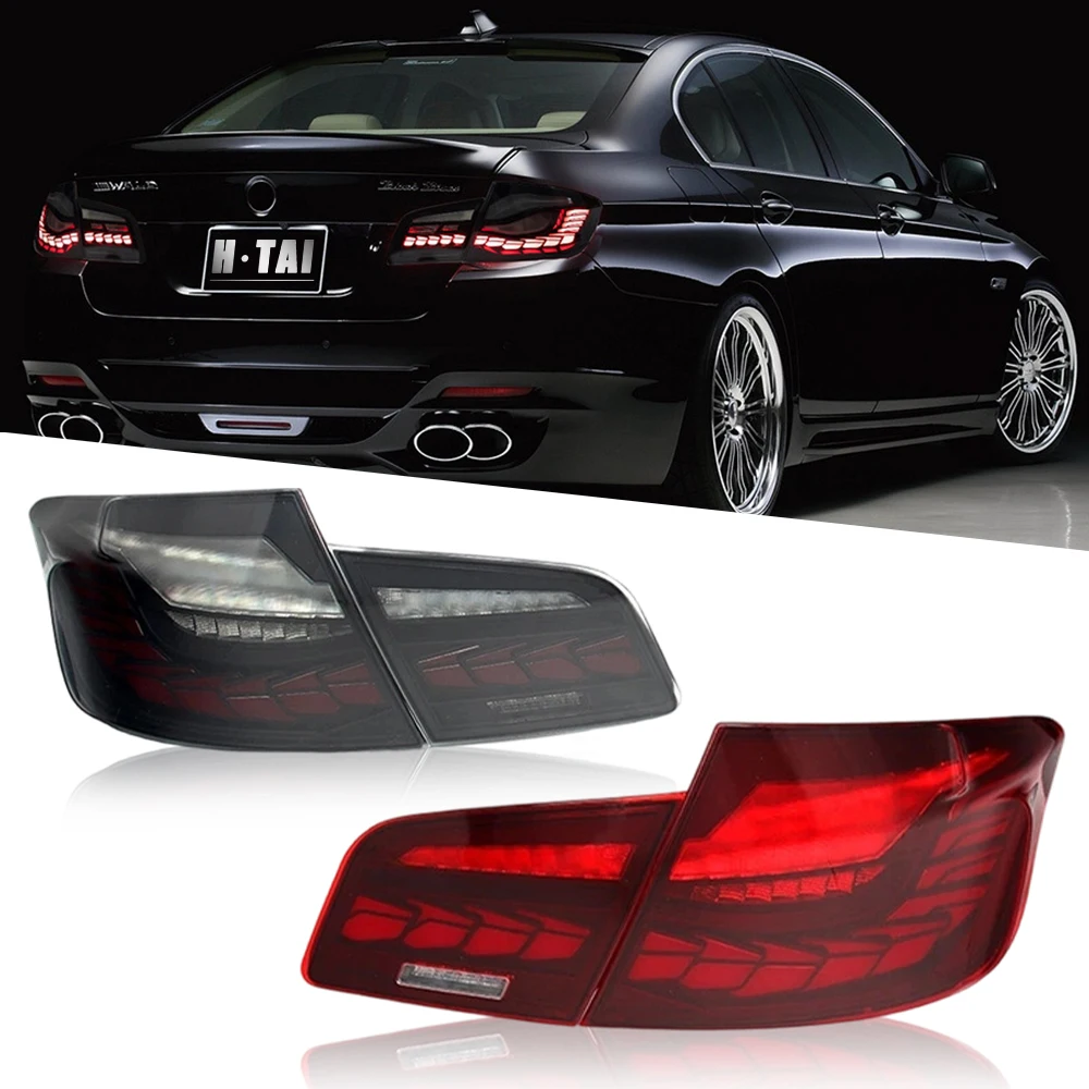 Pair LED Tail Lights For BMW 5 Series F10 F18 M5 520i 530i 535i 540i 528i XDrive 2011-2019 Rear Lamps Car Taillight Assemblies