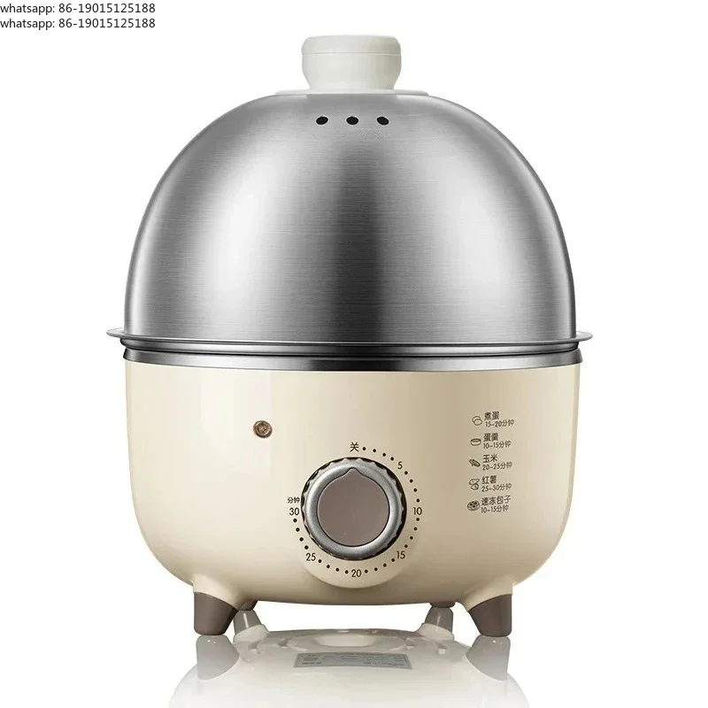 

Egg electric kettle breakfast machine, multi pot, automatic evaporator, egg boiler with timer steam stove